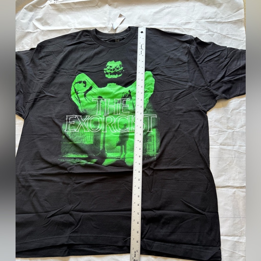 NEW! The Exorcist Movie T Shirt/ Men's (2XL) Black 100% Cotton NWT Halloween - Picture 6 of 8